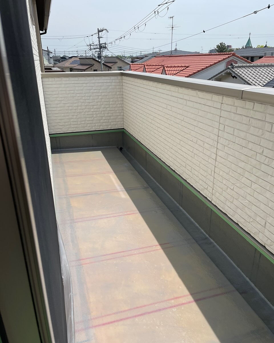 住宅リフォーム　FRP防水 