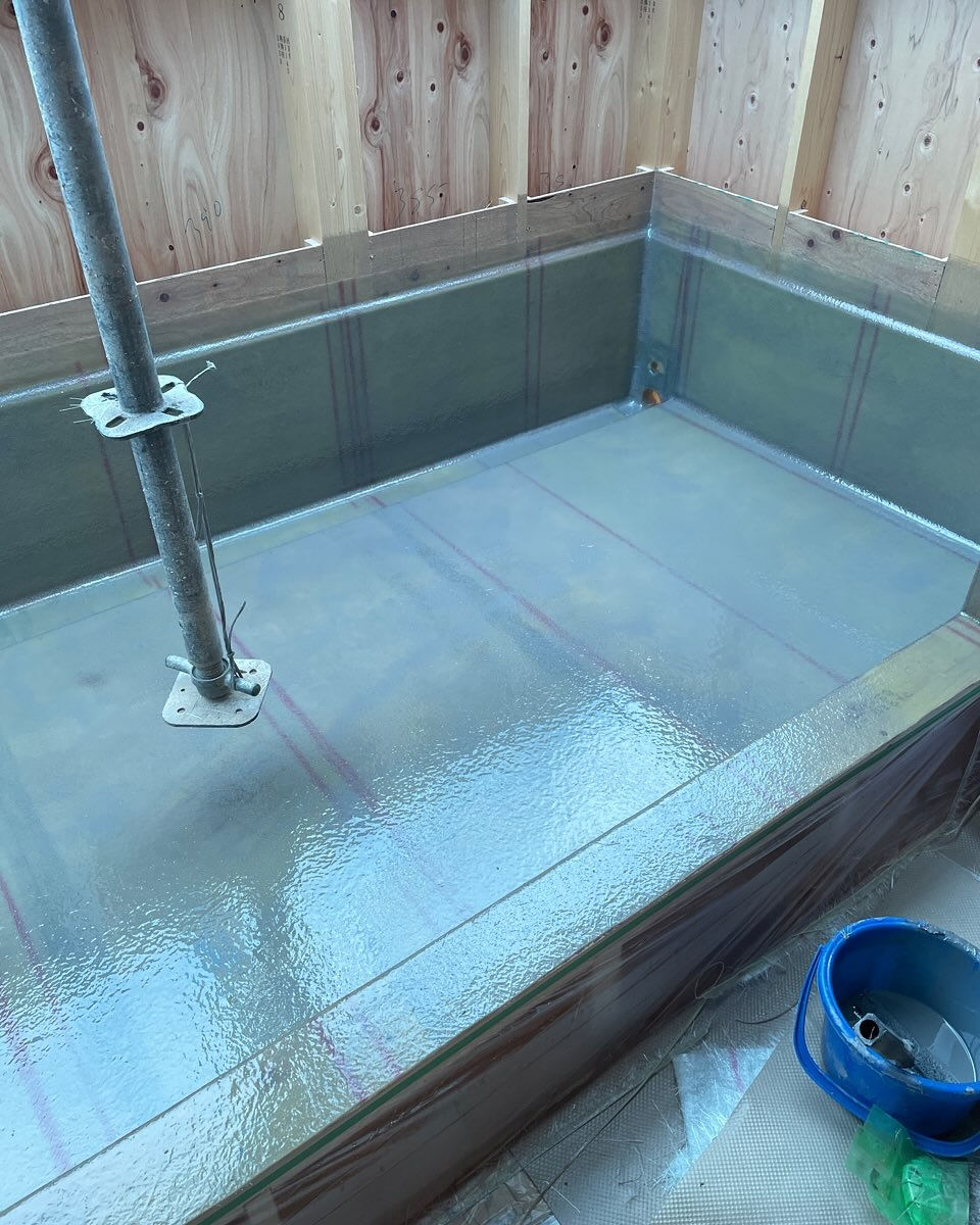 新築住宅　FRP防水　2PRY 