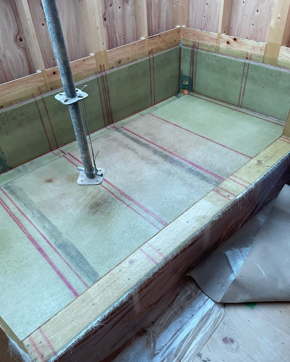 新築住宅　FRP防水　2PRY 
