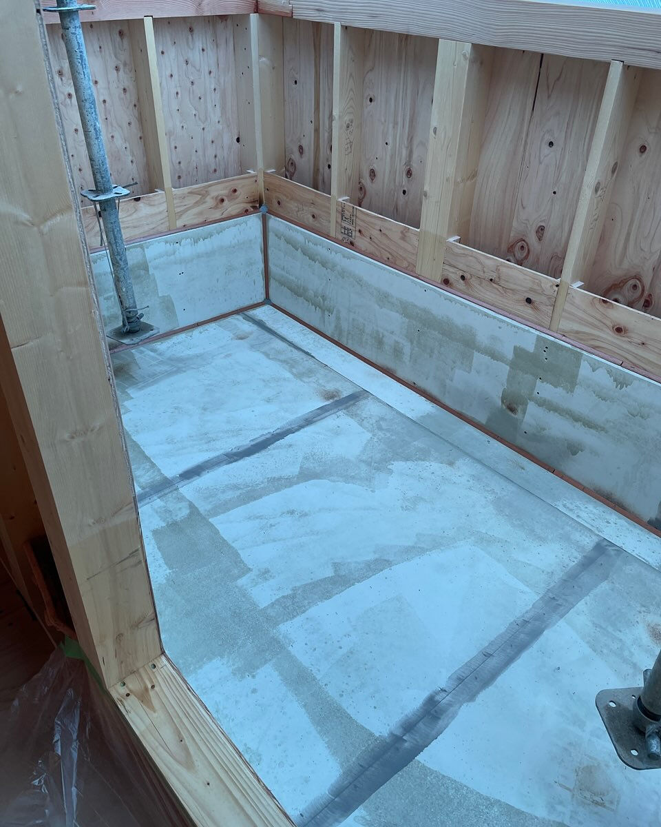 新築住宅　FRP防水　2PRY 